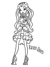 Raven Queen - ������ ����. ��������� Ever After High