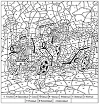 Раскраска Автомобиль