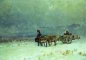 Кликните для увеличения Васильев Ф. А. Зима в Крыму. 1871-1873