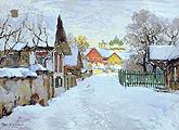 Кликните для увеличения Горбатов К. И. Зима. Оттепель. 1910