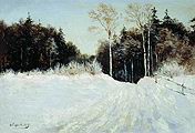 Кликните для увеличения Егорнов А. С. Зима. 1895