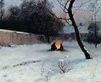 Кликните для увеличения Ендогуров И. И.Зима. Возле костра