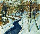 Кликните для увеличения Жуковский С. Ю. Зимний пейзаж. 1910
