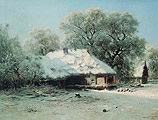 Кликните для увеличения Каменев Л. Л. Зимний пейзаж. 1871