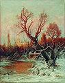 Кликните для увеличения Клевер Ю. Ю. Зима в старом парке