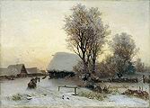 Кликните для увеличения Кондратенко Г. П. Зимний вечер