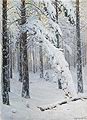 Кликните для увеличения Крыжицкий К.Я. Лес зимой