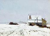 Кликните для увеличения Похитонов И. П. Зимний пейзаж. 1890-е