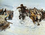 Кликните для увеличения Суриков В. И. Взятие снежного городка 1891