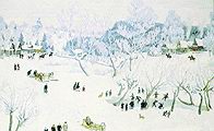 Кликните для увеличения Юон К. Ф. Волшебница-зима. Лигачево. Московская губерния. 1912