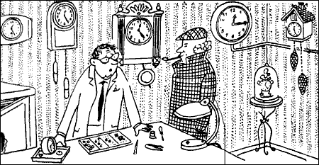 Приключения инспектора Варнике. Часы и время