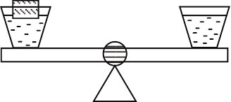 Ведра с водой на весах