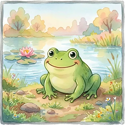 Про чудака лягушонка