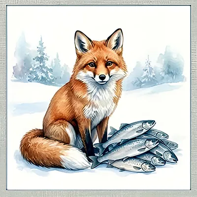 Лисичка-сестричка и волк