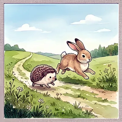 Еж и заяц