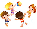 Подвижные игры с мячом