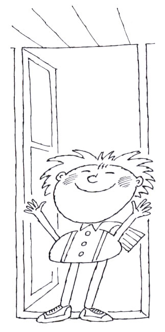 Слава Скоков входит в класс