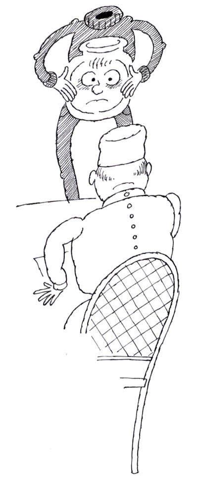 ������� � ��������� �����</h1><p>- ���?<br>- �����!<br>- � ���?<br>- ����!<br>- ���?<br>- ������!<br>- ���?<br>- �����!<br>- ����� ���� �� ���, � ���?<br>- ��! � ��� �����-�� ���!<br>- ������? �� �� ����� �� ��!<br>- �� ����: � ������� �����!<br>������, ����� �����?<br>- ��������, �������!!!</p><p>� � �</p><p>��� � ����� ������ ������,<br>�� �������� ������, �����,<br>����������� ��������<br>���� �������� ��������!</p><h1>����� ��������� 