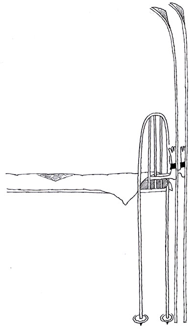С лыжной прогулки