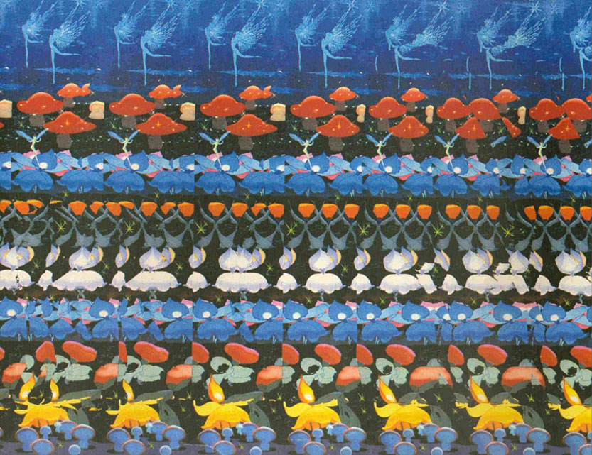 Стереограмма - Грибы Стереограмма - Грибы