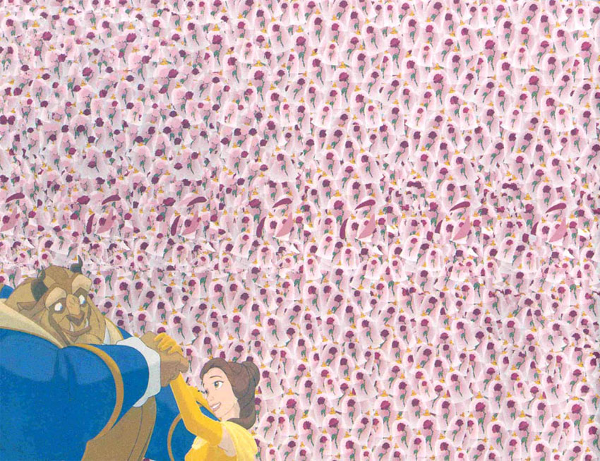 Стереограмма - Зеркальце Стереограмма - Зеркальце