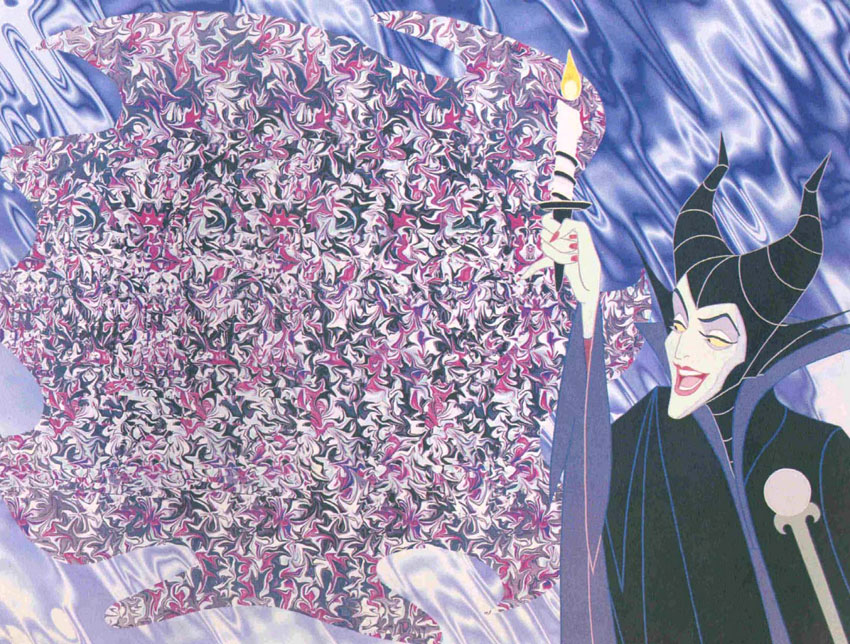 Стереограмма - Прялка Стереограмма - Прялка