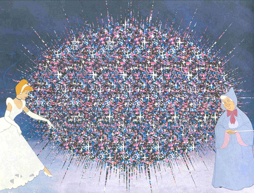 Стереограмма - Карета из тыквы Стереограмма - Карета из тыквы