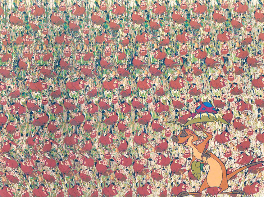 Стереограмма - Пумба Стереограмма - Пумба