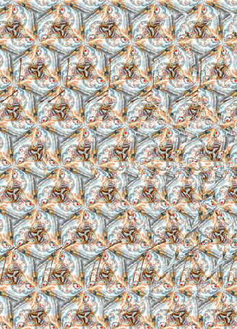 Стереограмма - Бабочки Стереограмма - Бабочки