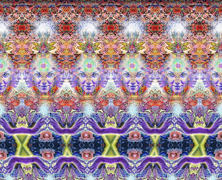 Стереограмма - Мумии Стереограмма - Мумии