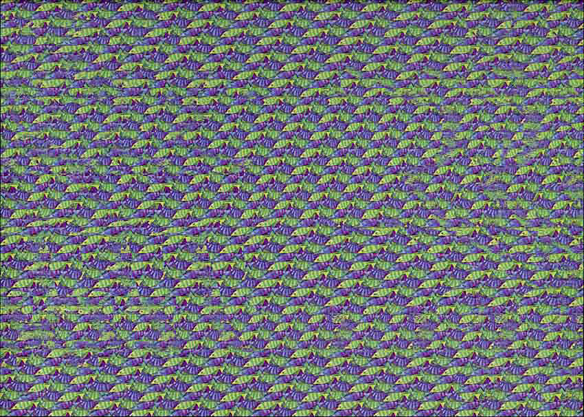 Стереограмма - Русалка Стереограмма - Русалка