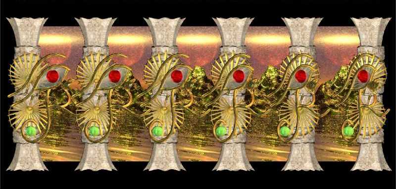 Стереограмма - Броши Стереограмма - Броши