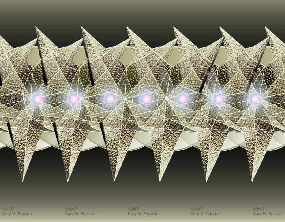 Стереограмма - Пятиконечная звезда Стереограмма - Пятиконечная звезда