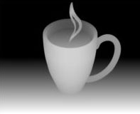 Подсказка к стереограмме - Чашка кофе Подсказка к стереограмме - Чашка кофе