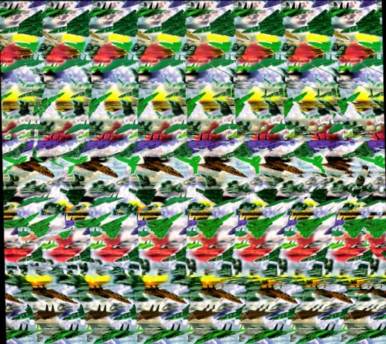 Стереограмма - Самолёты Стереограмма - Самолёты