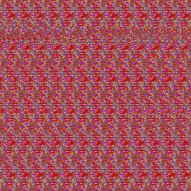 Стереограмма - Весёлый смайлик Стереограмма - Весёлый смайлик