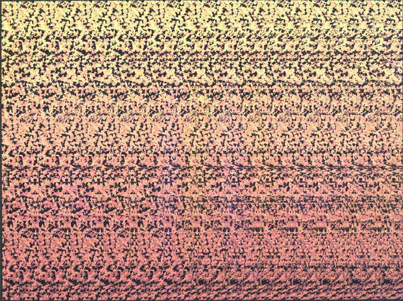 Стереограмма - Лошадь, конюшня и ворота Стереограмма - Лошадь, конюшня и ворота