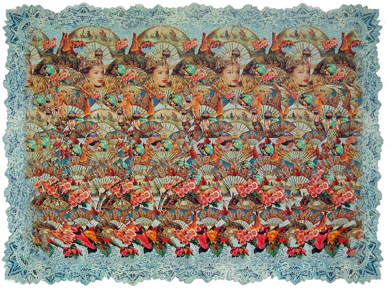 Стереограмма - Библейский сюжет Стереограмма - Библейский сюжет