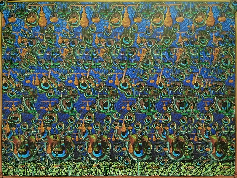 Стереограмма - Архангел Михаил и змей Стереограмма - Архангел Михаил и змей