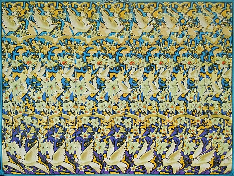 Стереограмма - Благовещение Стереограмма - Благовещение