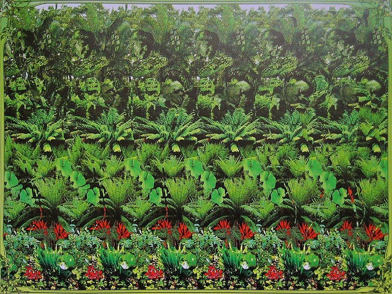 Стереограмма - Изгнание Адама и Евы из рая Стереограмма - Изгнание Адама и Евы из рая