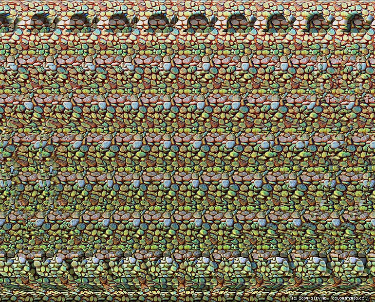 Стереограмма - Улитка Стереограмма - Улитка