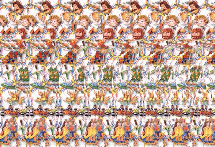 Стереограмма - Царевна-лягушка Стереограмма - Царевна-лягушка