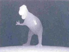 Подсказка к стереограмме - Динозавр Подсказка к стереограмме - Динозавр