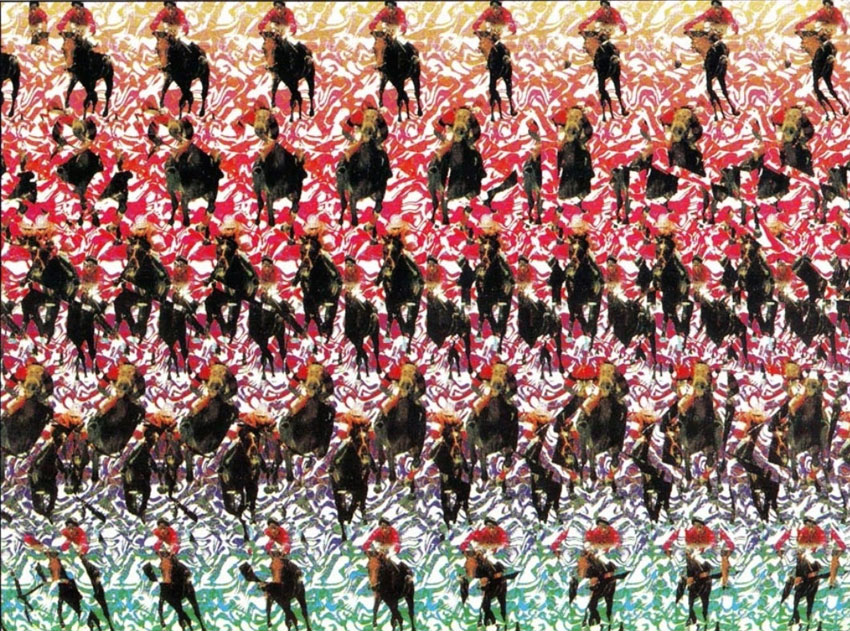 Стереограмма - Скачки Стереограмма - Скачки