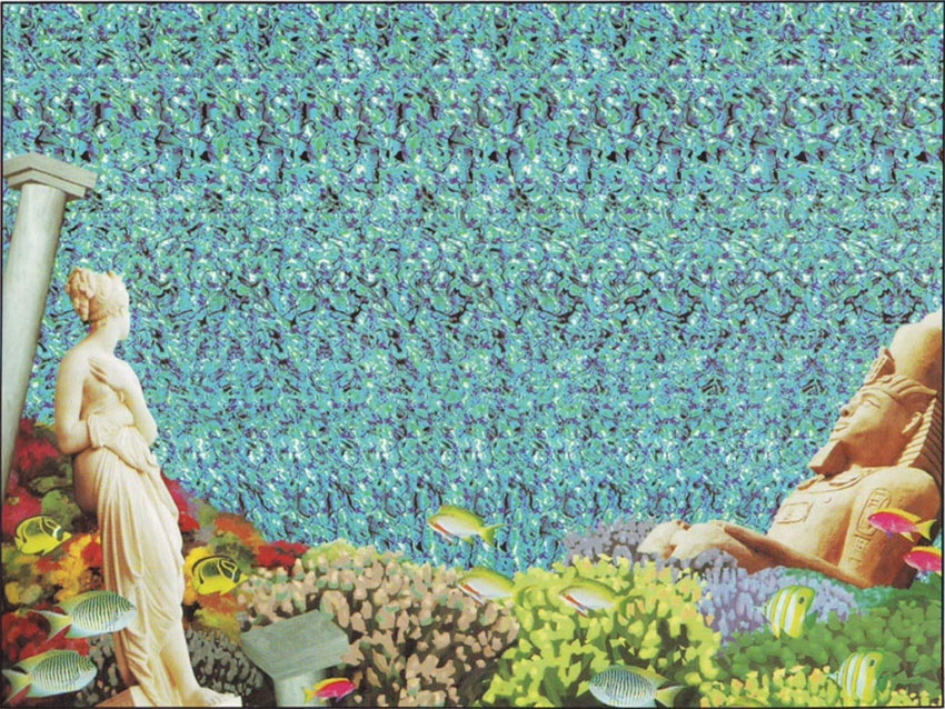 Стереограмма - Подводные сокровища Стереограмма - Подводные сокровища