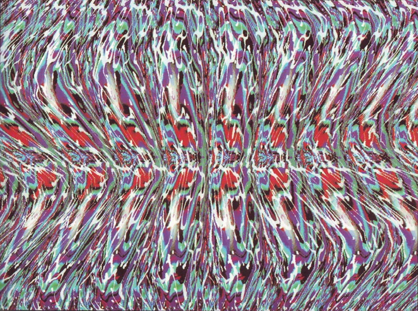 Стереограмма - След ракеты Стереограмма - След ракеты