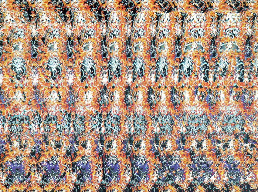 Стереограмма - Тиранозавр Стереограмма - Тиранозавр