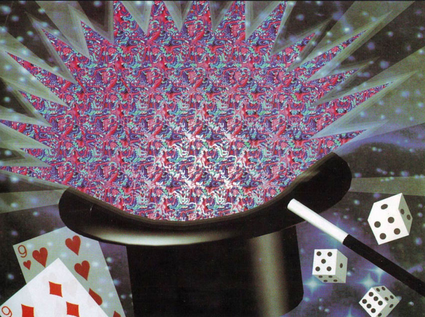 Стереограмма - Фокус с кроликом из шляпы Стереограмма - Фокус с кроликом из шляпы