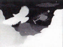 Подсказка к стереограмме - Горный пейзаж Подсказка к стереограмме - Горный пейзаж